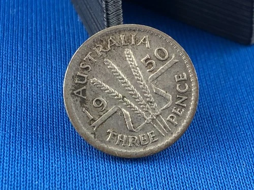 1950 Australia Threepence — photo from the most recent tracked eBay sale