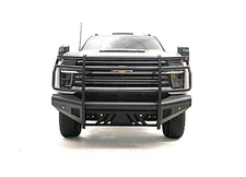 Fab Fours CH20-Q4960-1 For 20-C Silverado 2500/3500 HD Black Steel Elite Bumper