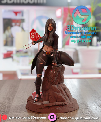 Sexy X-23 Laura Kinney Marvel X-Men Statue Laura Wolverine Daughter Pre Order