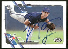 2021 Topps Pro Debut NICK FRASSO Signed Card autograph auto BLUE JAYS LOYOLA