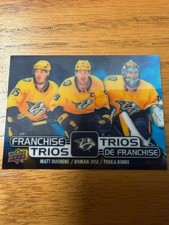 2020-21 Duchene Josi Rinne UD Tim Hortons Franchise Trios hockey card - #T-19