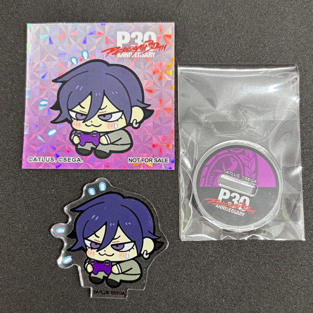 Persona Main Character Bukubu Chiisame Acrylic Stand Ibunroku First | eBay