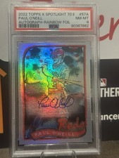 2022 Topps Spotlight 70 II Andy Friedman PSA Paul O’Neill Auto /5 1st Print 1/5