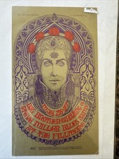 Bill Graham Fillmore BG-65 Big Brother  The Holding Company Postcard