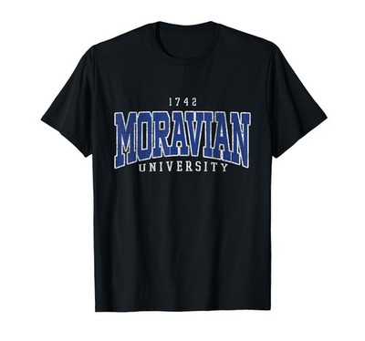 Moravian Tech   University Arch Tee for Men & T-Shirt