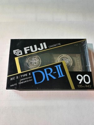 BRAND NEW SEALED IS A FUJI DR II ICE II TYPE II 90 135/443 MINUTE CASSETTE TAPE