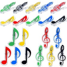 20 Pack Music Note Paper Clip Treble Clef Paper Clips Funny Music Teacher Gif...