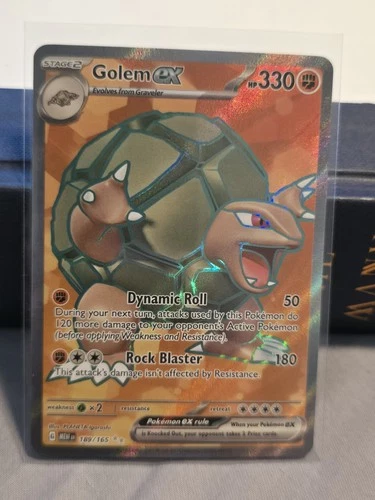 Pokémon TCG Golem ex 189/165 SV: Scarlet & Violet 151 Ultra Rare NM B