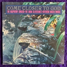 V/A ~ Come Closer To God LP VEE JAY Mono Gospel Swan Silverton Maceo Woods VG+
