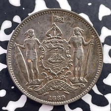 1889-H British North Borneo 1 Cent Lot#C5676 Nice!