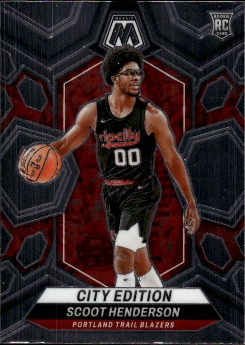 2023-24 Panini Mosaic Scoot Henderson #275 City Edition Portland 21O