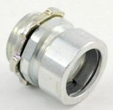 Bridgeport 255-USI 2" USA Insulated Steel Comp Conn - 1EA