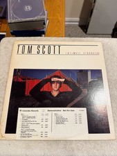 Tom Scott - Intimate Strangers PROMO LP - GOOD CONDITION W/DUST SLEEVE!!
