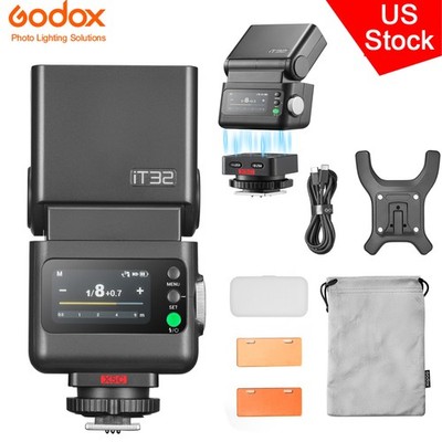 GODOX IT32 TTL HSS X System Camera Flash with X5C Flash Trigger for Canon Camera