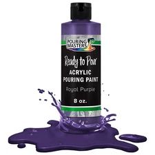 Pouring Masters Royal Purple 8-Ounce Bottle Water-Based Acrylic Pouring Paint
