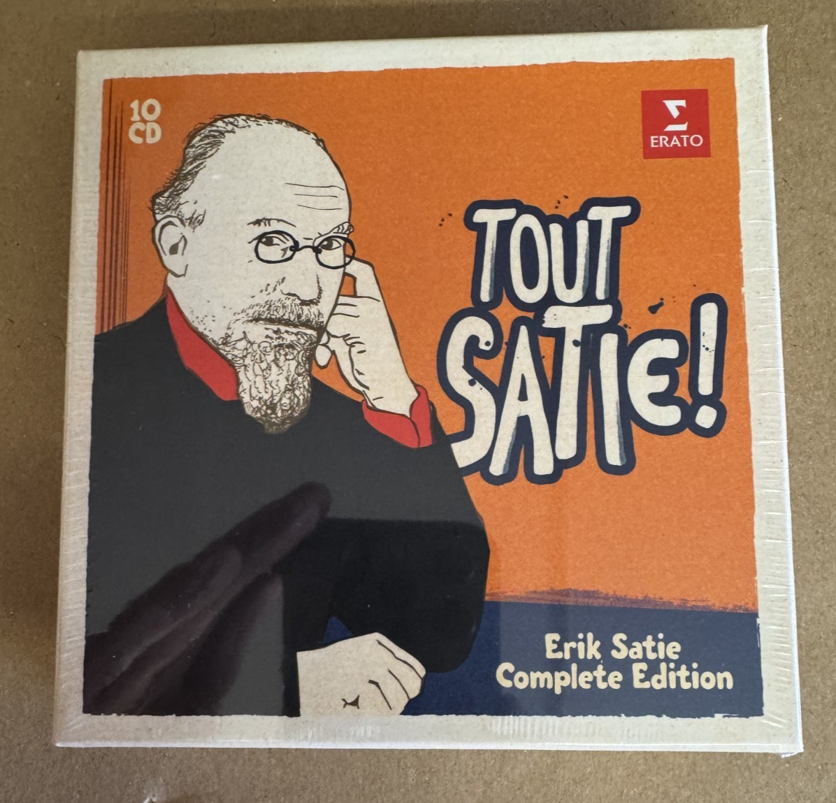 Erik Satie - Tout Satie!: Complete Edition (2015) 10 CD box set