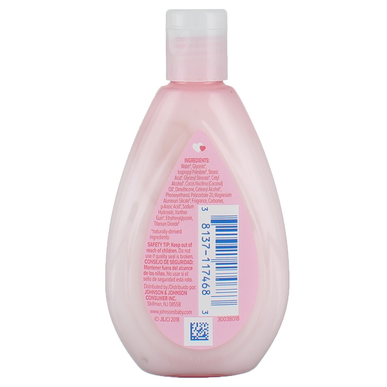 5 Pack Johnson's Baby Lotion, With Coconut Oil, 1.7 fl oz