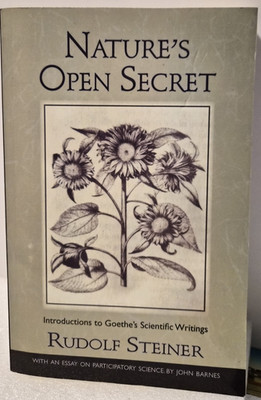 Nature's Open Secret: R. Steiner  PB/VG  (see photos:)