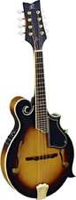 Ortega Guitars RMFE90TS F-Style Series Arched Mandolin with F-Holes Solid Spr...