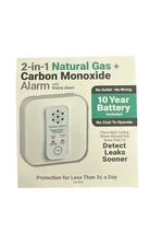Denova Detect 10 Year Battery Combo Natural Gas/Carbon Monoxide Alarm W/Voice
