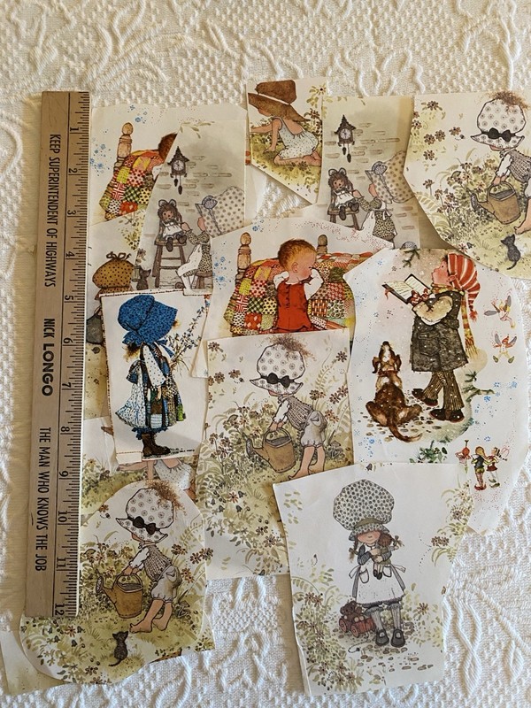 Vintage Holly Hobbie Cut Outs