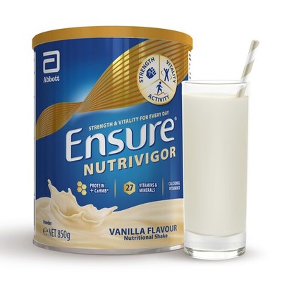 Ensure NutriVigor Nutritional Shake - Vanille 850 g (1er Pack), 