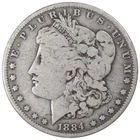1884 O Morgan Dollar VG Very Good 90% Silver $1 US Coin Collectible