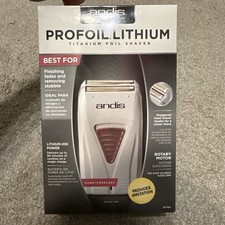 Andis 17150 Profoil Lithium Titanium Foil Shaver Cord Cordless Hypo-Allergenic
