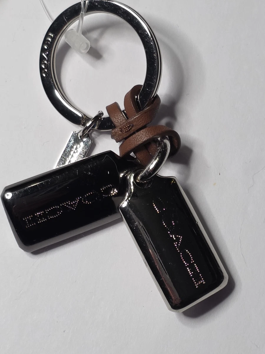 Coach Leather Key Chains, Rings & Cases for Men for sale | eBay