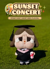 🎓😭👶🏻Crybaby "Sunset Concert" Limited Plush Doll 11" (Unopened) Pop Mart