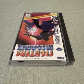 Fighters MegaMix Sega Saturn 1997 Vintage With Manual And Registration