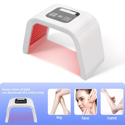 7Color PDT LED Photon Lamp Facial Therapy Skin Rejuvenation Laser Beauty Machine