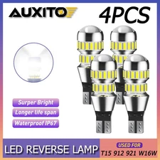 AUXITO White T15 SMD 42-LED Backup Reverse Light 912 921 W16W 2800LM CANBUS USA