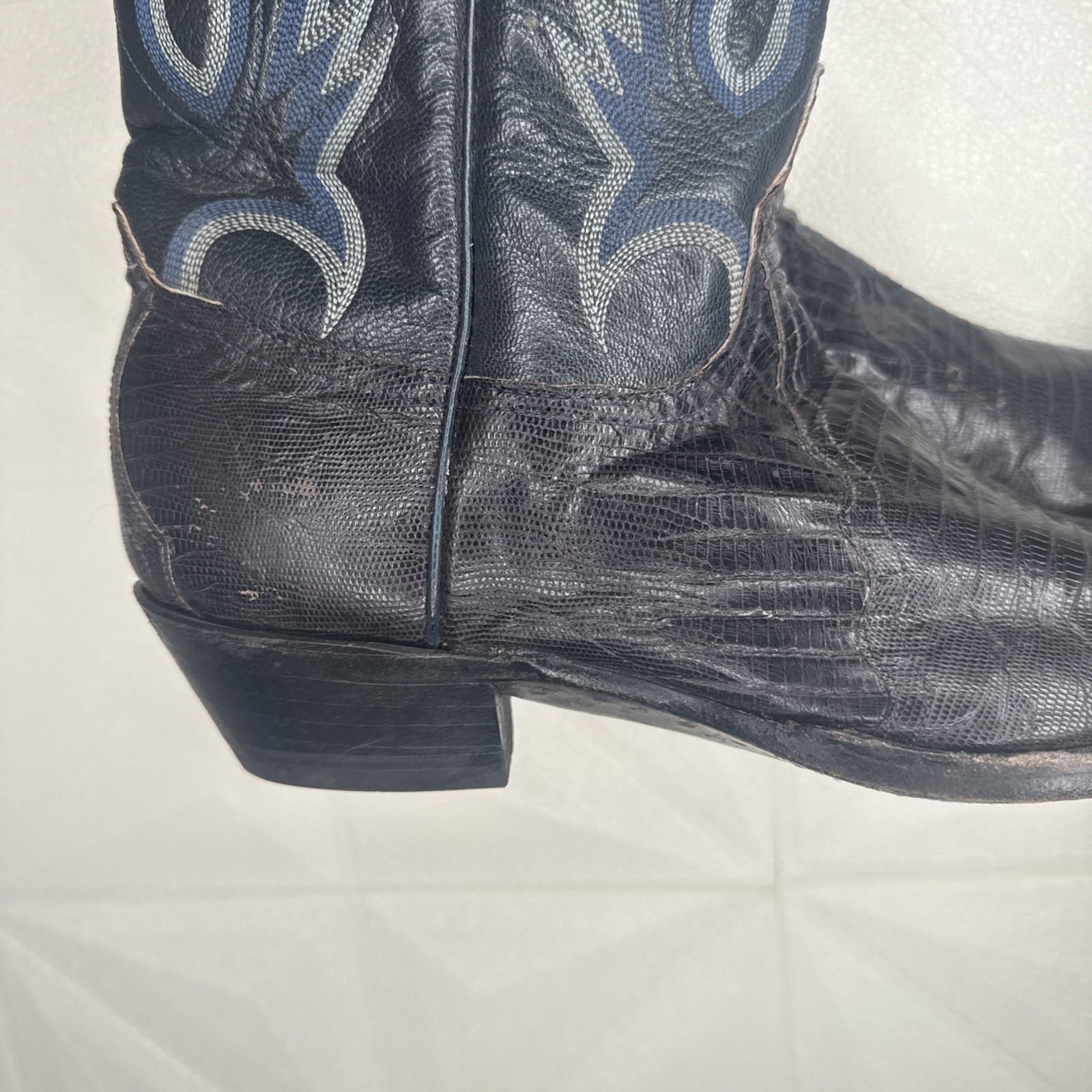 Lizard Boot sexotic custom western boots Handcrafted 8 1/2 US image 7