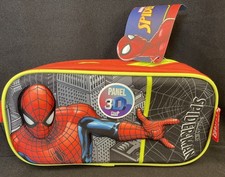Marvel Amazing Spiderman 3D Large Zipper Closure Pencil Case By Ruz