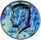 1970 S 50C 40% Proof Silver Kennedy Half Dollar with Questionable Monster Toning