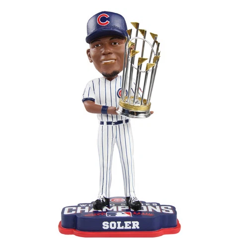 Jorge Soler Chicago Cubs World Series Champions Bobblehead MLB
