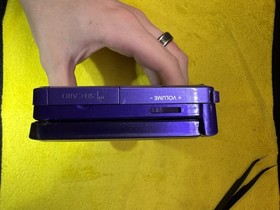 Nintendo 3DS Midnight Purple w/ Super Mario 64, Charger, Stylus, And 16GBSD 