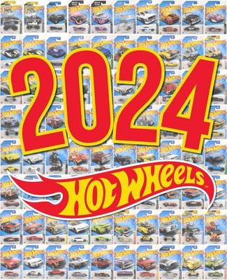 2024 Hot Wheels #1-125  Mainlines   Treasure Hunts   Updated 3/11
