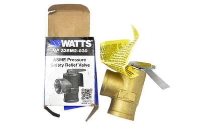 #ad #ad Watts 335M2 030 3 4 In Pressure Relief Valve Brass Tee Assembled In USA $34.90