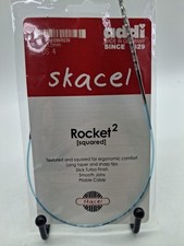 addi Rocket2 Squared Metal Circular Knitting Needles   Type: Circular 16" US 4