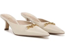 Sam Edelman Women's Brynne Alpine Ivory Kitten Heel Mule NW/OB 8M