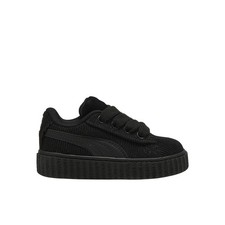 Zapatillas deportivas negras Casua PUMA Fenty X Creeper Phatty de pana con cordones para niños pequeños