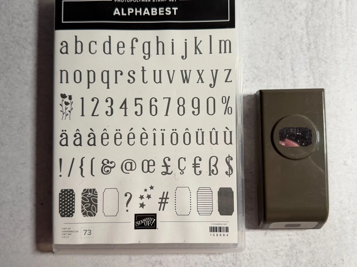 Stampin' Up! Numbers & Letters Craft Stamps for sale - eBay