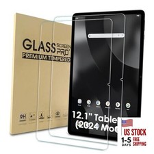 2 Pack Screen Protector Compatible with Onn 12.1" Tablet Pro 2024 Model ,