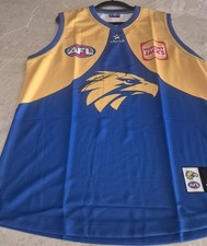 *SIGNED* HARLEY REID WEST COAST EAGLES AFL FOOTBALL GURNSEY 