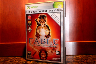 Fable The Lost Chapters(Platinum Hits) for OG XBox Complete in Original Case