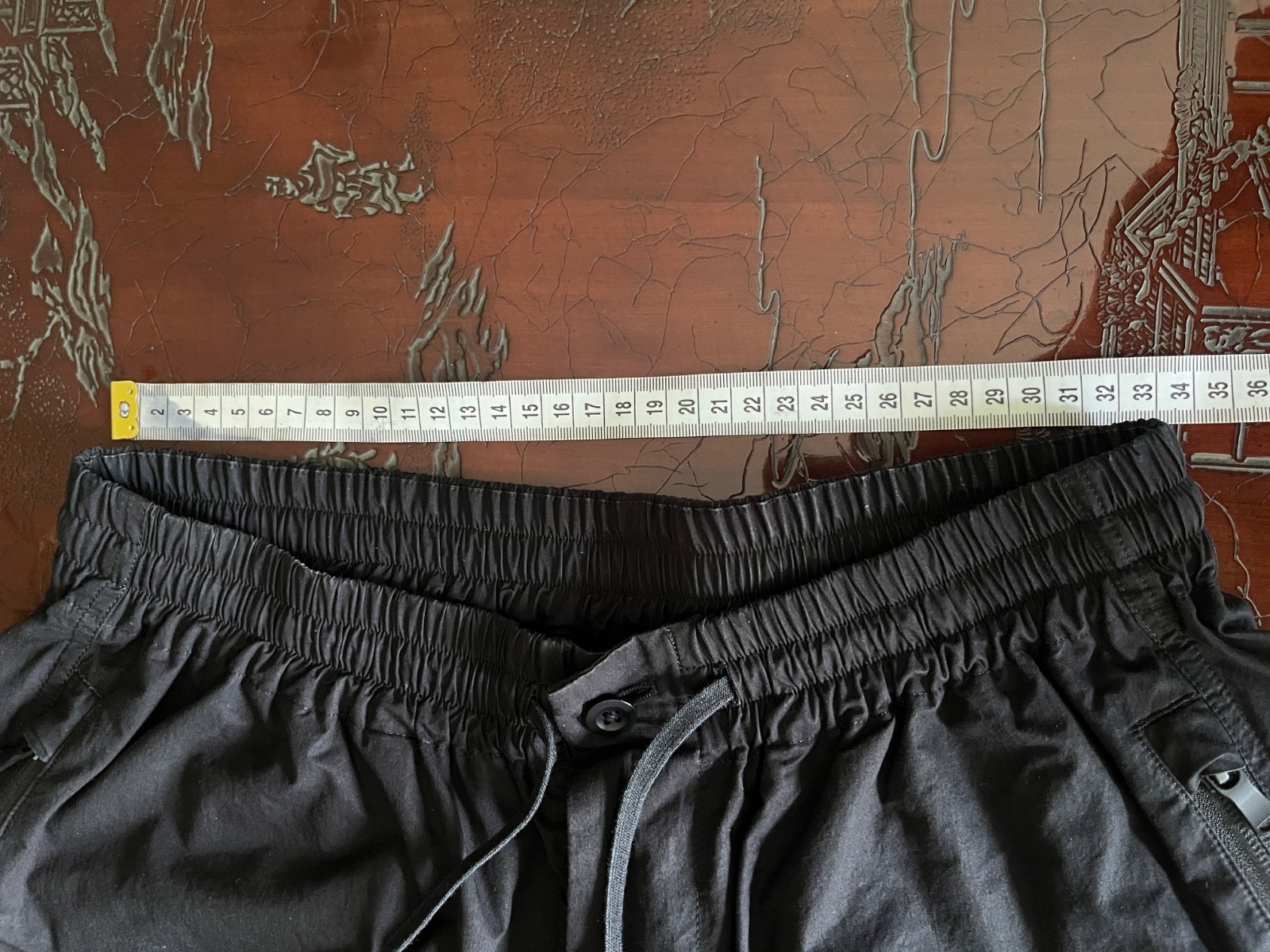 The Viridi Anne Drop Crotch Sarouel Pants Cotton Black - Gem