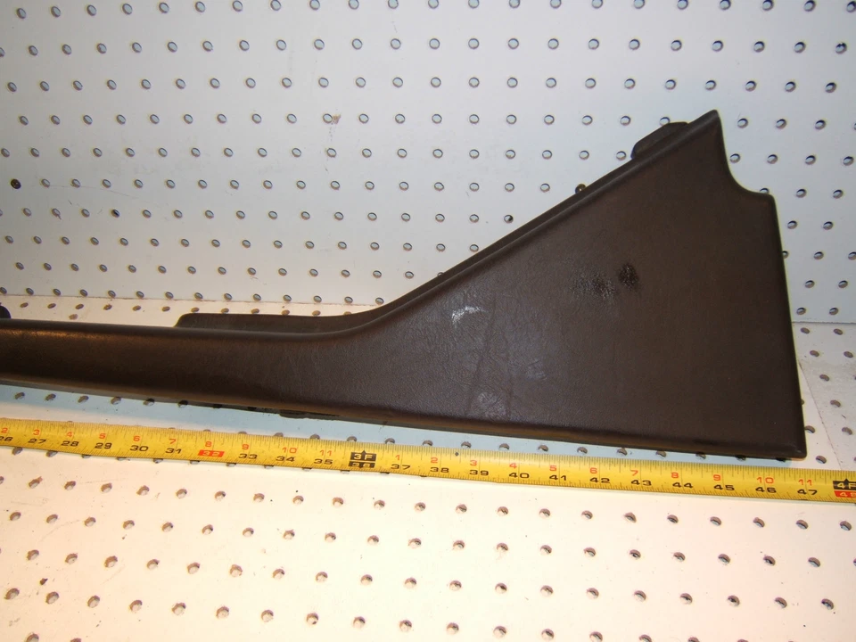 Mercedes 82-88 W126 SEC Right Pass BROWN door panel long 1 Armrest / Handle,T1 - Image 2 of 4