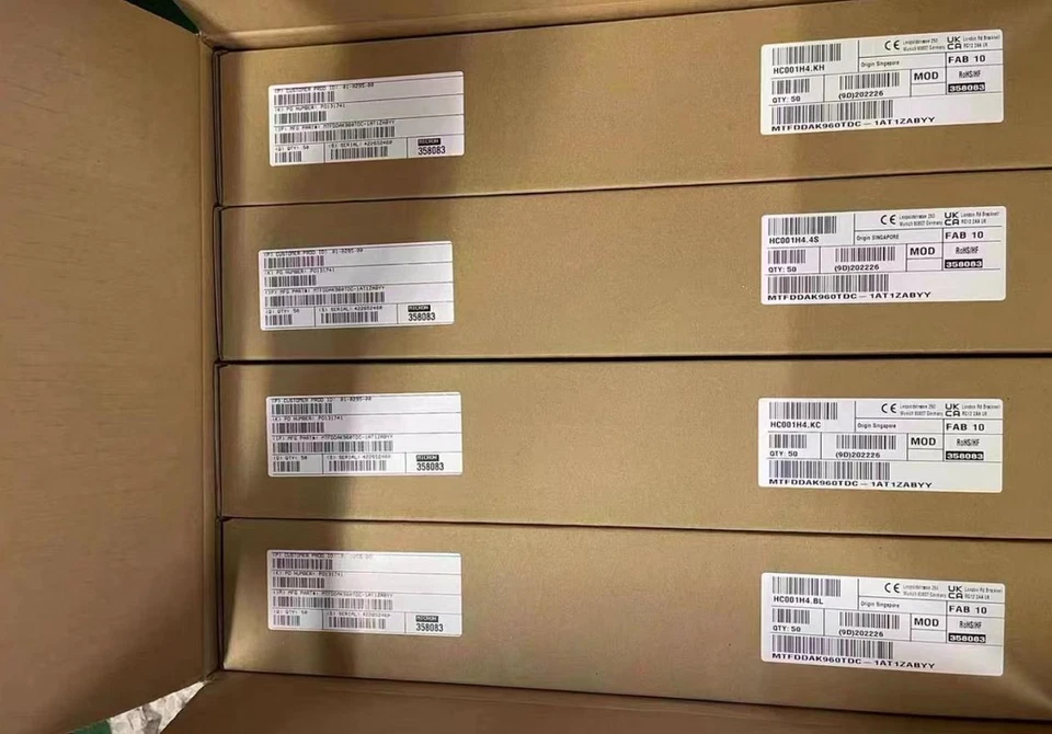 New Micron 5200 ECO 960GB SATA 6Gb/s 2.5" SSD MTFDDAK960TDC-1AT1ZABYY - Image 2 of 2